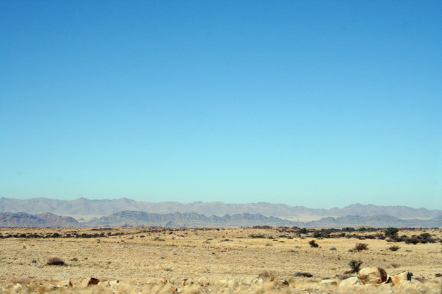 Arid Kalahari Desert