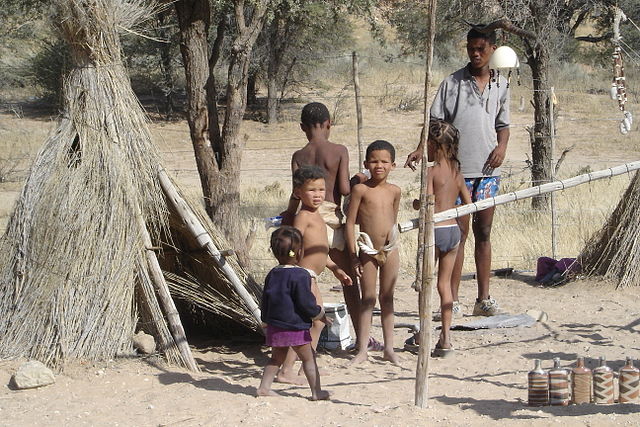Bushmen children
